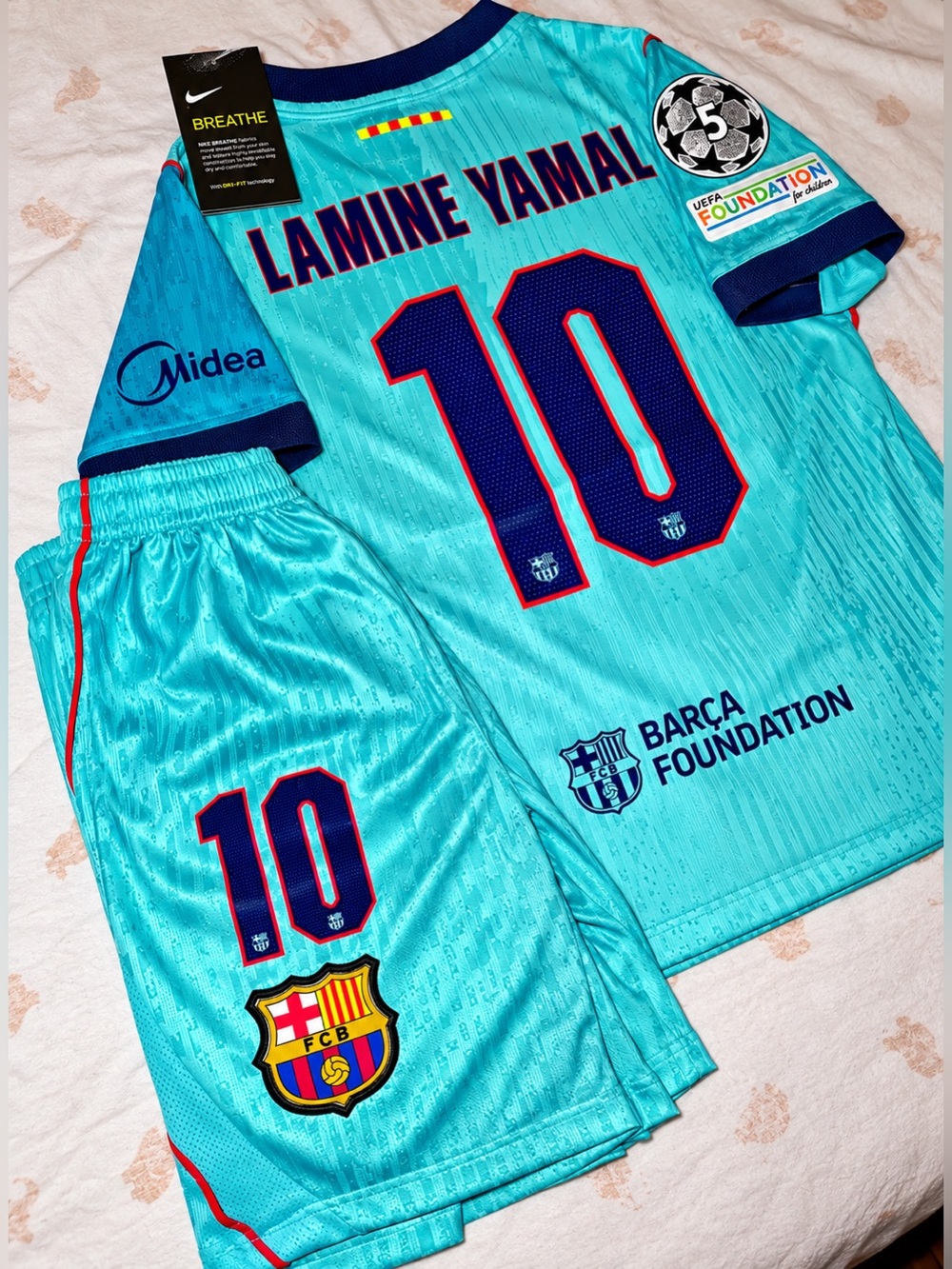 FC Barcelona KIDS 3rd 2026/27 #10 Lamine Yamal